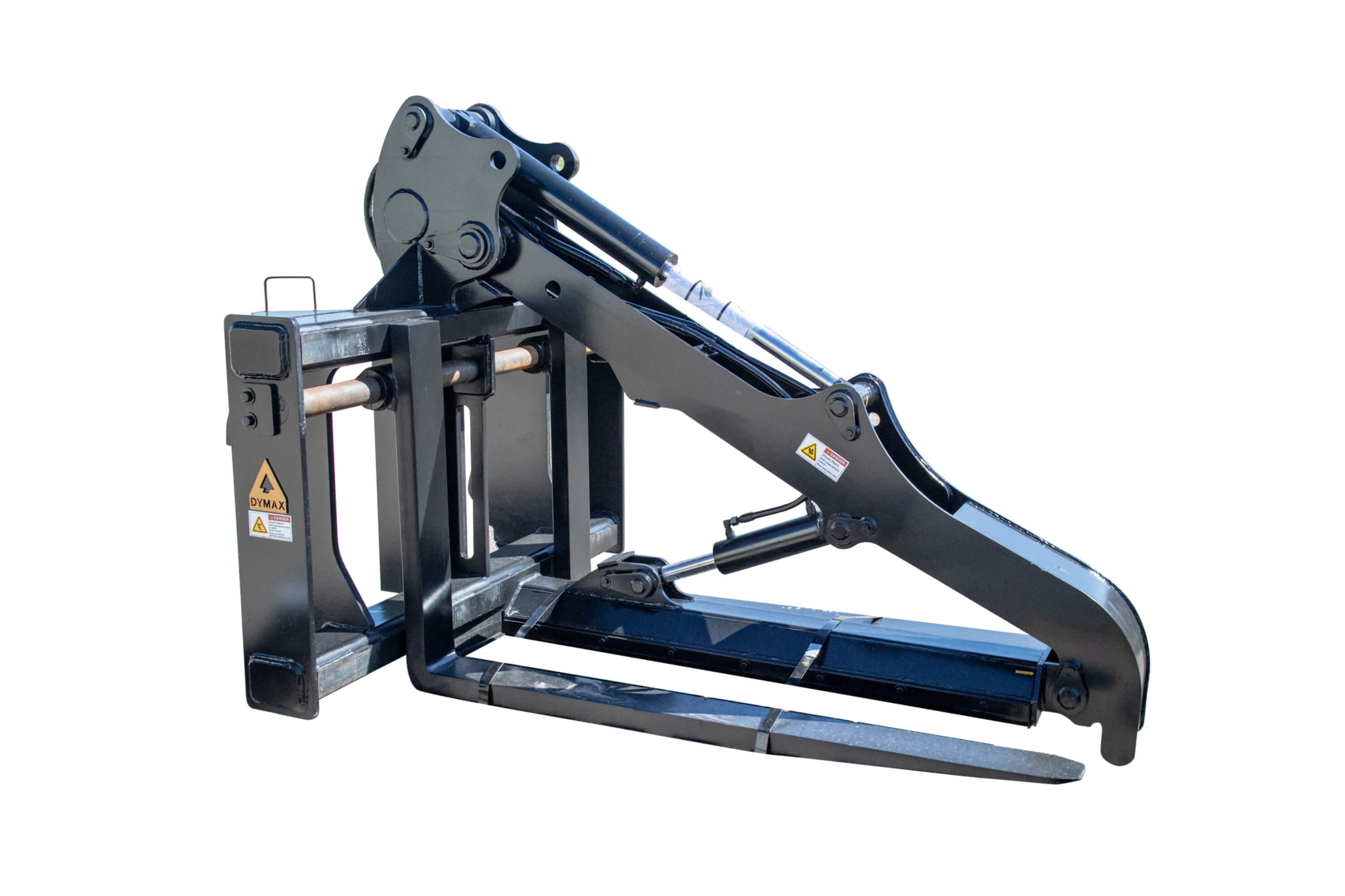 Telehandler Pipe Grapple Fork Dymax Inc